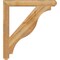 Ekena Millwork Funston Craftsman Rough Sawn Bracket, Western Red Cedar, 4"W x 36"D x 40"H BKT04X36X40FST04RWR - alternate 2